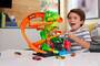 Mattel Hot Wheels City T-Rex-Feuerschlacht Spielset und Die-Cast-Spielzeugauto im Maßstab 1:64, gegn