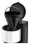 WMF Kaffeemaschine 412150001 STELIO Kaffeemaschine Glas paper grey