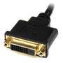 STARTECH.COM 8in HDMI to DVI-D Video Cable Adapter - HDMI Male to DVI Female (HDDVIMF8IN)
