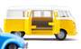 SIKU 2567 VW T1 mit Anhänger und VW Käfer
