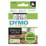 Dymo D1 Schriftband 24 mm x 7 m schwarz auf weiß 53713 - Labels