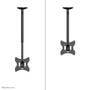 Neomounts by Newstar monitor ceiling mount - 30 kg - 25.4 cm (10") - 101.6 cm (40") - 75 x 75 mm - 200 x 200 mm - 500 - 850 mm