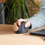 R-GO Tools R-Go Maus HE ergonomisch rechts Bluetooth groß    schw./silb retail (RGOHELAWL)