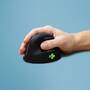 R-GO Tools R-Go Maus HE ergonomisch rechts Bluetooth mittel  schw./silb retail (RGOHEWL)