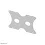 Neomounts by Newstar vesa adapter plate - Silver - 35 kg - 50 x 50,75 x 75,100 x 100,120 x 120,200 x 100,200 x 200,400 x 200 - 132.1 cm (52") - 55.9 cm (22") - 425 mm