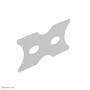 Neomounts by Newstar vesa adapter plate - Silver - 35 kg - 50 x 50,75 x 75,100 x 100,120 x 120,200 x 100,200 x 200,400 x 200 - 132.1 cm (52") - 55.9 cm (22") - 425 mm