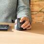 R-GO Tools R-Go Maus HE ergonomisch links  Bluetooth groß    schw./silb (RGOHELELAWL)
