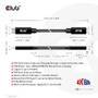 Club 3D Kabel USB 3.2 Typ C 1m Verlängerung 5Gbps St/Bu retail - Cable - Digital
