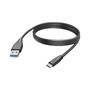 HAMA LADEKABEL  USB-C/USB-A  3M  SW (USB-KABEL)