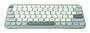 Asus Retail ASUS KW100 Marshmallow Tastatur grün (90XB0880-BKB200)