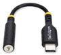 STARTECH.COM USB C Kopfhörer Adapter USB C TRRS Kopfhörer-Headset Audio USB-C auf 3,5mm Klinke Hi-Fi