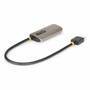 STARTECH.COM 30cm HDMI auf DisplayPort Adapterkabel 8K 60Hz Aktives HDMI 2.1 zu DP 1.4 Adapter USB B