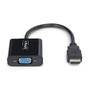 STARTECH.COM HDMI auf VGA Adapter/Kabel Aktiver HDMI Adapter/Videokonverter 1920x1080 1080p HDMI-Que