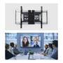 STARTECH.COM Ultraflache vollbewegliche TV-Wandhalterung fur Bildschirme bis 65 Zoll und 45 kg VESA 