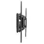 TECHLY Schlanke Wandhalterung für 152,4-304,8cm 60-120Zoll TV Schwarz (ICA-PLB-189B)