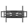 TECHLY Schlanke Wandhalterung für 152,4-304,8cm 60-120Zoll TV Schwarz (ICA-PLB-189B)