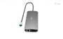 I-TEC USB-C Metal Nano Dock 2x HDMI 1x USB-C Video 1x GLAN 1x Audio/Mic 1xSD/microSD 1x USB 3.2 3x U