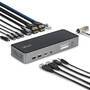 STARTECH.COM USB-C Dockingstation fur Drei Monitore 140W Laptop-Ladestation fur MacBook Pro und Wind
