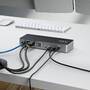 STARTECH.COM USB-C Dockingstation fur Drei Monitore 140W Laptop-Ladestation fur MacBook Pro und Wind