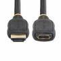 STARTECH.COM 0,5m HDMI 2.0 Verlängerungskabel High Speed HDMI Kabel 4K 60Hz Arc HDMI Verlängerungska