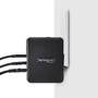 STARTECH.COM 140W USB-C-Wandladegerät 3x USB-C/1x USB-A PD 3.1 Internationaler GaN-Ladegerät fur Mac