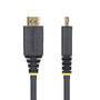 STARTECH.COM 0,9m High Speed HDMI-Kabel mit Griff-Steckern 4K 60Hz/1440p 144Hz 18 Gbps UHD HDMI 2.0 