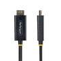 STARTECH.COM 1m DisplayPort auf HDMI Adapterkabel mit rutschfesten Steckern 4K 60Hz HDR unidirektion