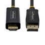 STARTECH.COM 3m DisplayPort auf HDMI Adapterkabel mit rutschfesten Steckern 4K 60Hz HDR unidirektion