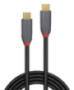 LINDY USB 3.1 Kabel Typ C/C 5A PD Anthra Line M/M 0.5m (36900)