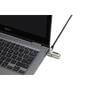 Kensington Slim N17 Combination Laptop Lock for Wedge-Shaped Slots - Combination lock - Carbon steel - Black