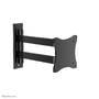 Neomounts by Newstar tv/monitor wall mount - 25.4 cm (10") - 68.6 cm (27") - 75 x 75 mm - 100 x 100 mm - 0 - 90° - Black