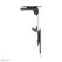 Neomounts by Newstar monitor ceiling mount - 25.4 cm (10") - 101.6 cm (40") - 75 x 75 mm - 200 x 200 mm - 0 - 90° - Black