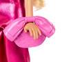 Mattel Barbie Deluxe Style-Modepuppe #5 in rosafarbenem Metallic-Outfit mit Korsett-Top und Accessoi