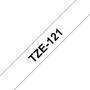 Brother SCHRIFT SCHWARZ / BAND TRANSP. (TZE121 PRÄGEBAND 9MM)