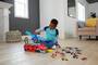 Mattel Hot Wheels City Hot Wheels ultimativer 2-in-1 Drachentransporter und 2 Spielzeugautos im Maßs