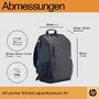 HP Inc. HP Travel - Notebook-Rucksack - 39.6 cm - bis zu 15,6" - 18L (6H2D9AA)