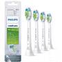 Philips 4-pack Standard sonic toothbrush heads - 4 pc(s) - White - Medium - 2 Series plaque control - 2 Series plaque defense - 3 Series gum health - DiamondClean - DiamondClean... - Regular - Click-on