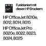 HP 3YL80AE Tintenpatrone schwarz No. 912 Druckerpatronen