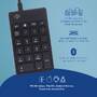 R-Go Numpad Break - Black - Wired - USB - Universal - China - Black - Aluminium - 1.5 m