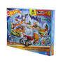 Mattel Hot Wheels Adventskalender 2026, 10 Spielzeugfahrzeuge im Maßstab 1:64, 14 Zubehörteile und 1