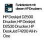 HP Inc. HP 300      Schwarz             Tintenpatrone 4ml (CC640EE)