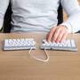 R-GO Tools R-Go Tastatur Split   Break US-Layout     kabellos   weiß (RGOSBUSWLWH)