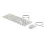 HP Inc. HP Tastatur+Maus 225 Set Kabelgebunden Weiß (AW5S6AA#ABD)