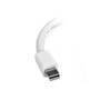 StarTech.com Mini DisplayPort to HDMI Video Adapter Converter - White - 0.12 m - Mini-DisplayPort - HDMI - Male - Female - Straight