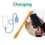 Club 3D Club3D Lifestyle USB-C Kabel  PD 240W,20Gbps  2m orangeSt/St retail (CAC-3000)