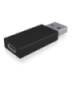 ICY BOX IB-CB015 - USB Type-C 3.1 (Gen 2) - USB Type-A 3.1 (Gen 2) - Black