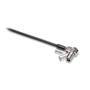 Kensington NanoSaver® Keyed Laptop Lock - 1.8 m - Kensington - Key - Carbon steel - Black - Stainless steel