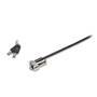 Kensington NanoSaver® Keyed Laptop Lock - 1.8 m - Kensington - Key - Carbon steel - Black - Stainless steel