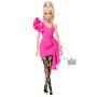 Mattel Barbie Deluxe Style - Pink & Black Tights