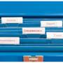 Dymo D1 Schriftband 12 mm x 7 m rot auf weiß               45015 Zubehör Beschriftungsgeräte